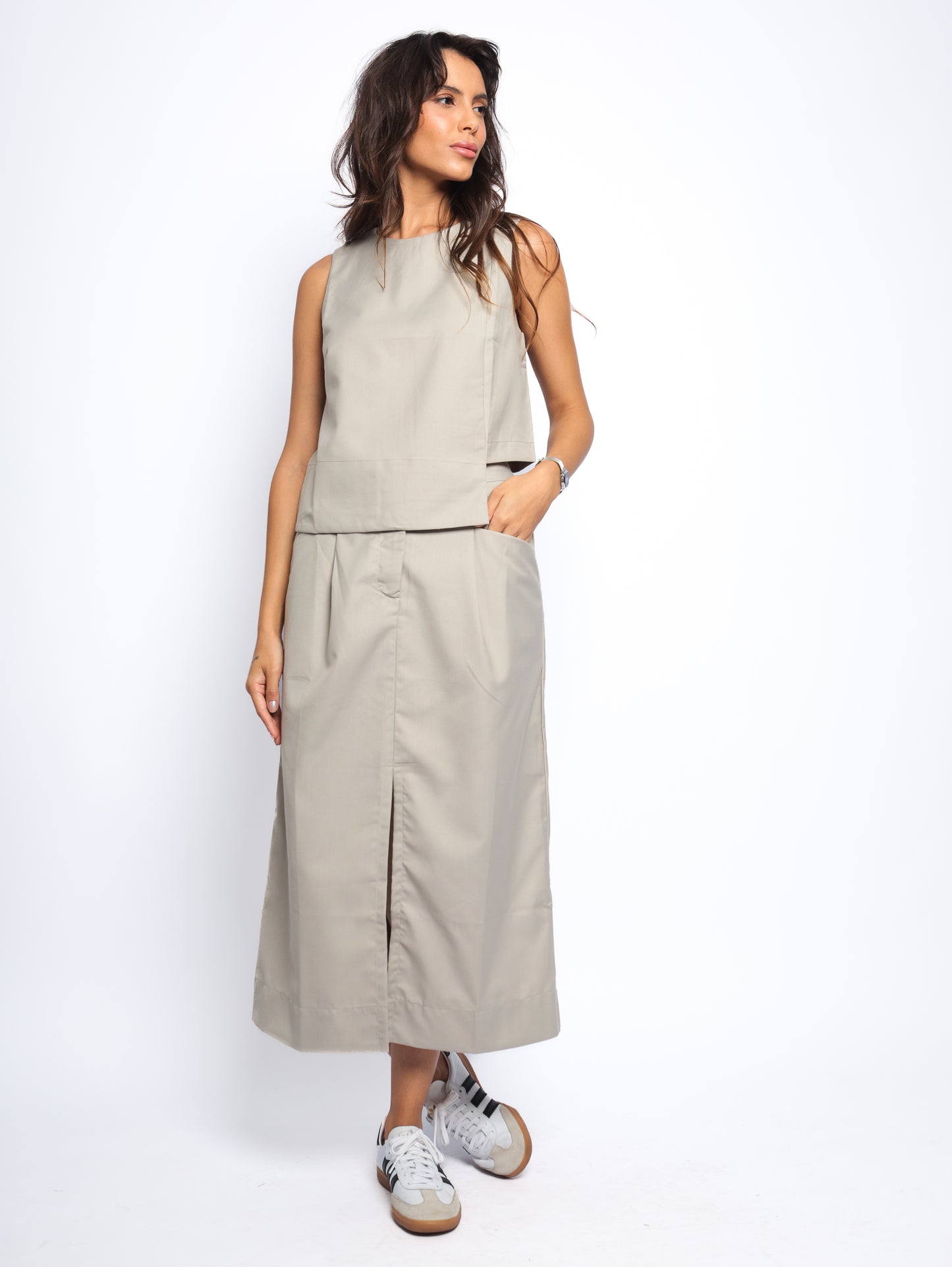 Blusa Elisa Cinza