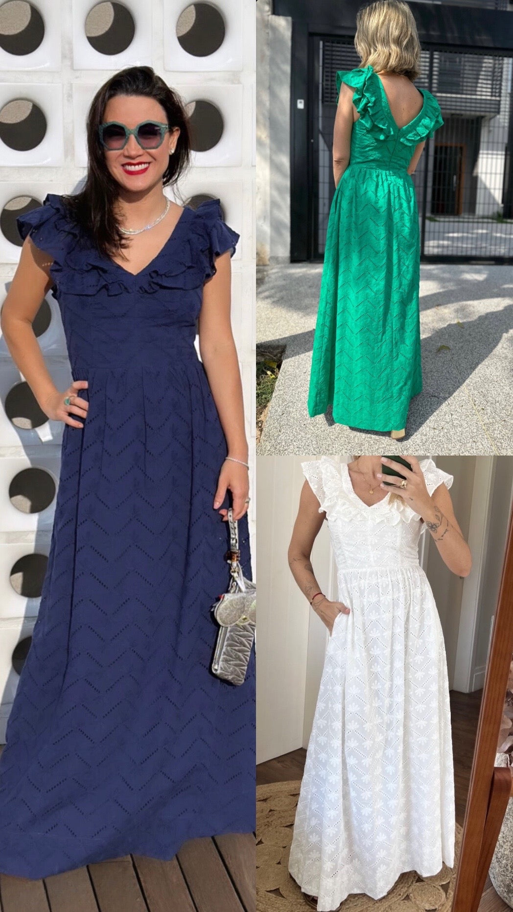 Vestido Analise Laise Branco