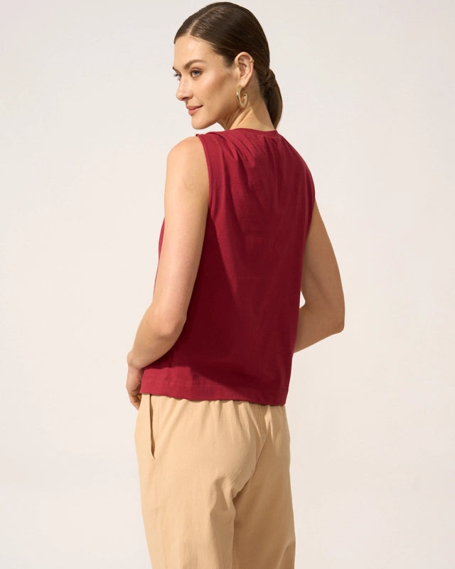 Blusa Gabi Bordô
