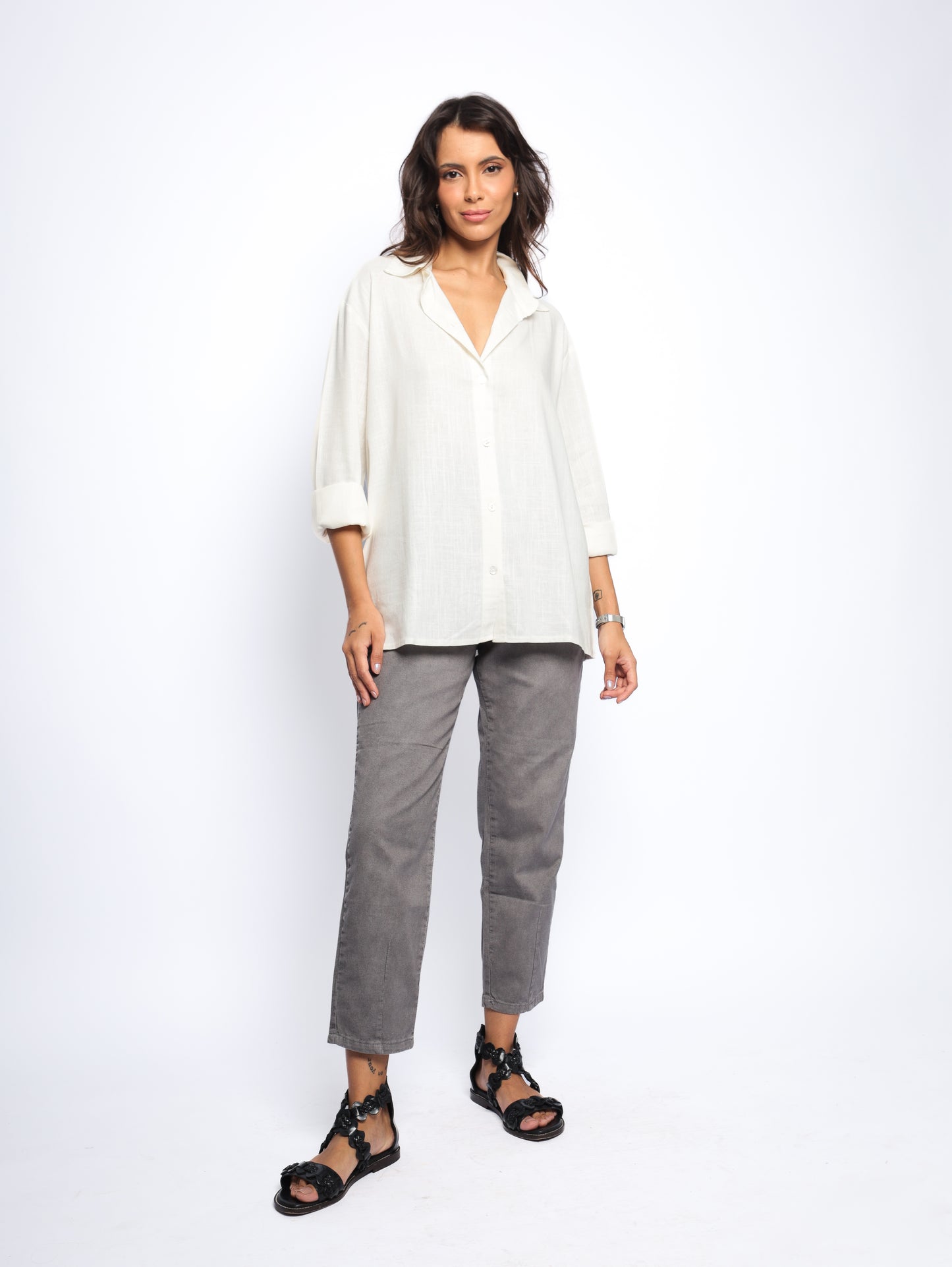 Camisa Antônia Oversized Off White