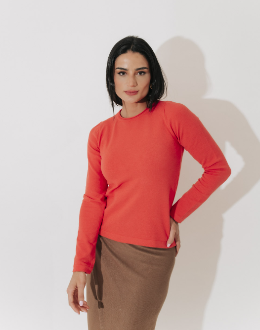 Blusa Madalena Tricot Básica