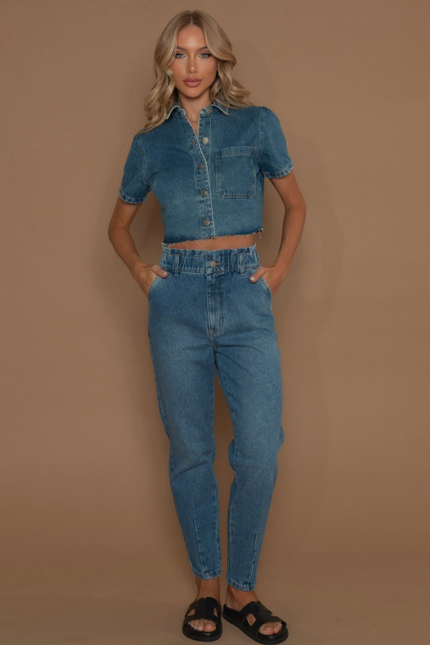 Calça Baggy Jeans