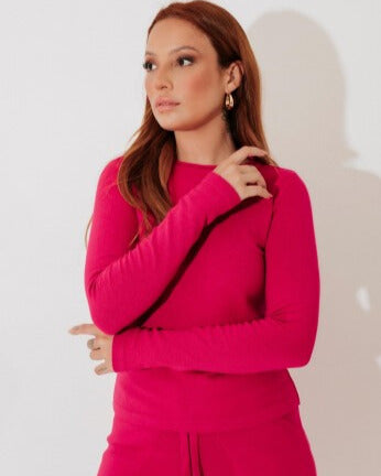 Blusa Madalena Tricot Básica