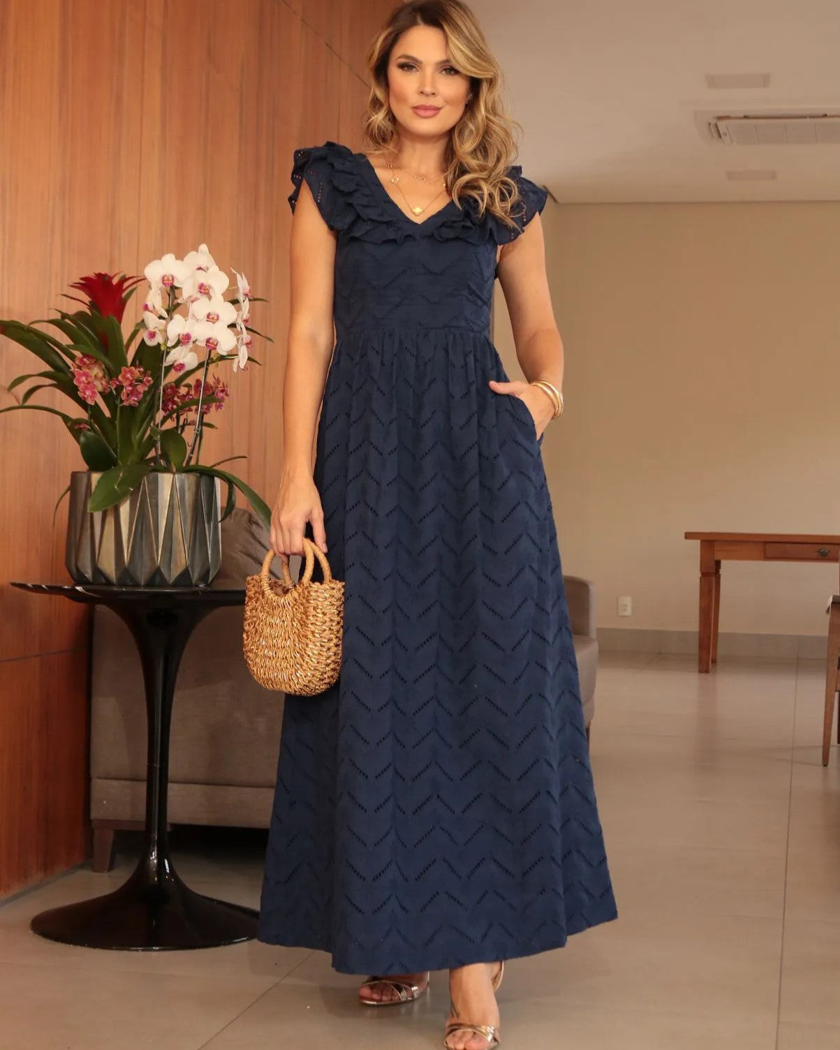 Vestido Analise Laise Branco