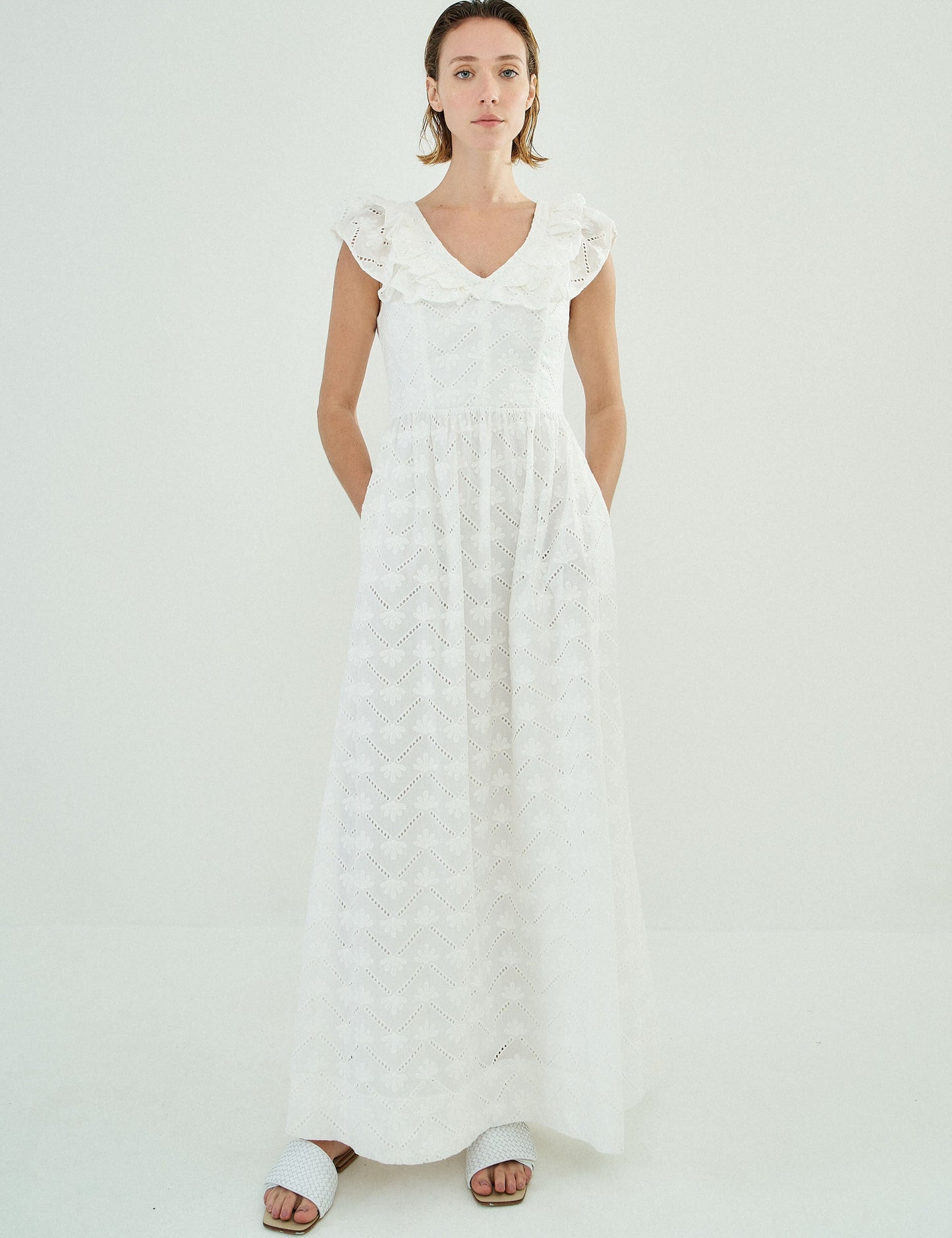 Vestido Analise Laise Branco