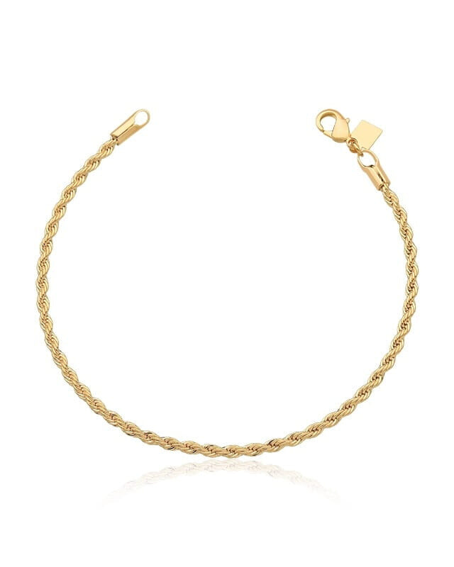 Pulseira Retorcida Dourada