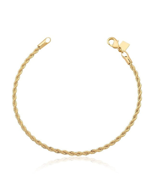 Pulseira Retorcida Dourada