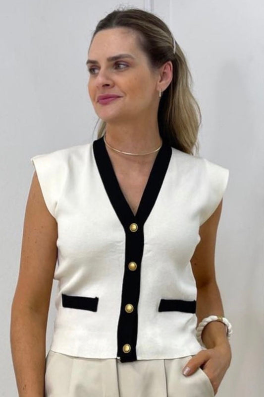 Blusa Colete Modal Fresh
