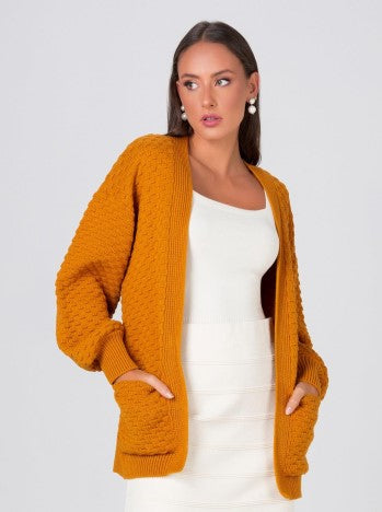 Casaco Bruna Tricot Luxo