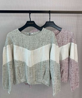 Blusa Moletom detalhe em Linho