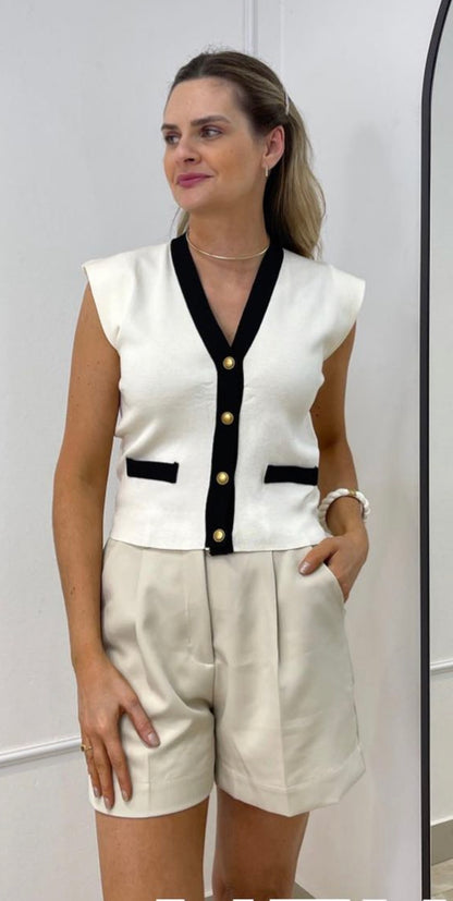 Blusa Colete Modal Fresh