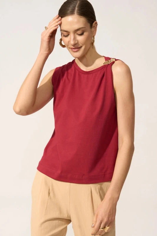 Blusa Gabi Bordô