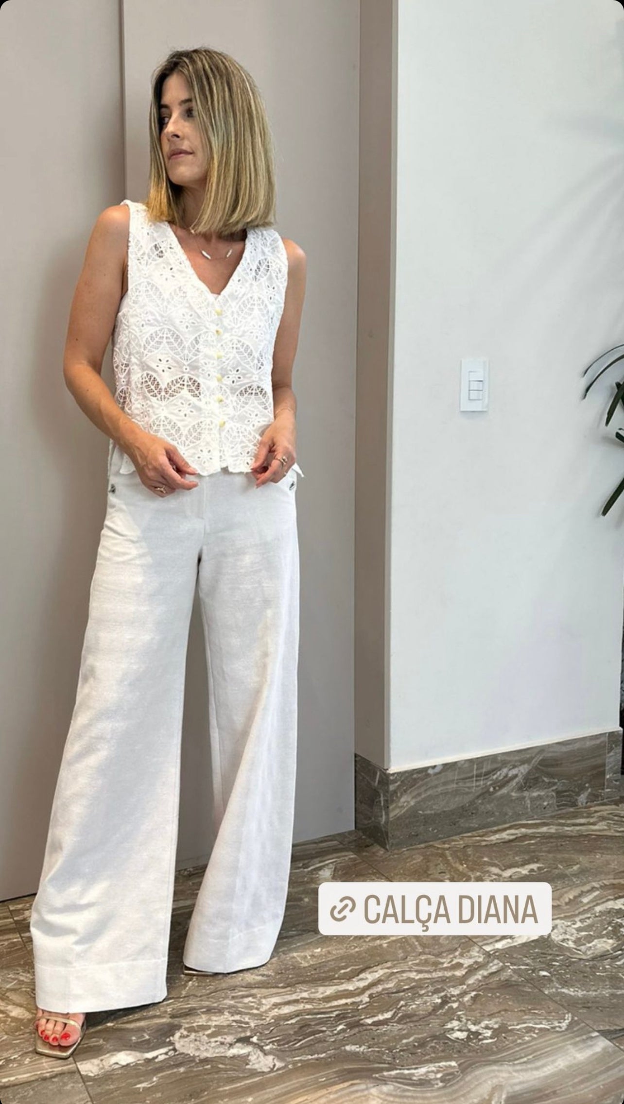 Calça Pantalona Meg