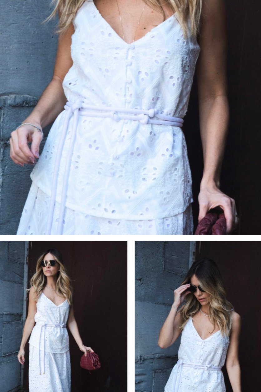 Vestido Midi Laise Nice Off White