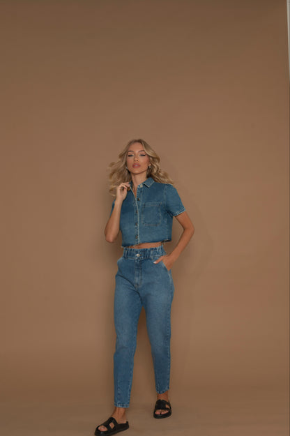 Calça Baggy Jeans