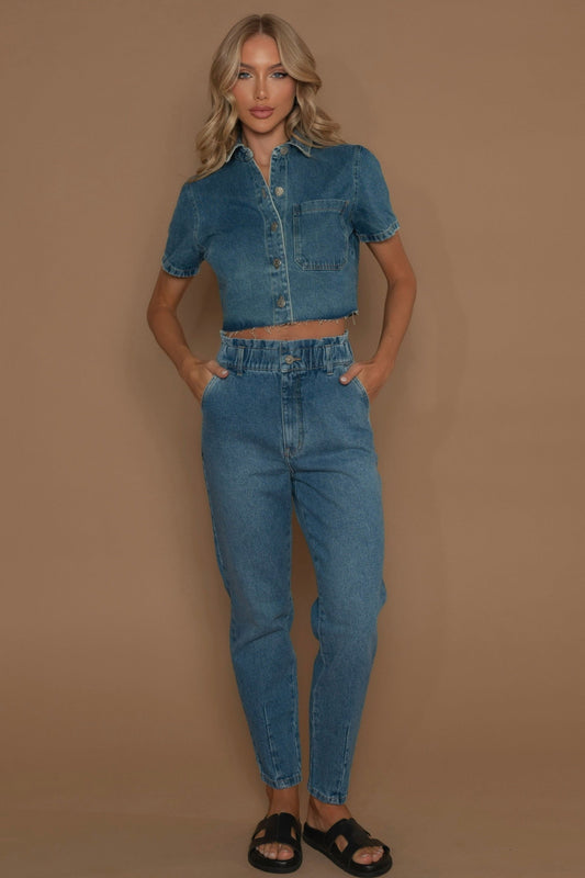Calça Baggy Jeans