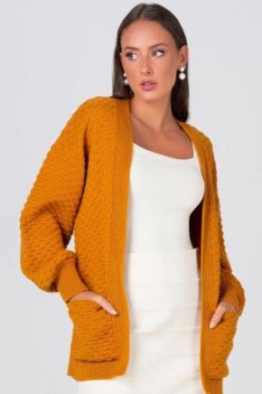 Casaco Bruna Tricot Luxo