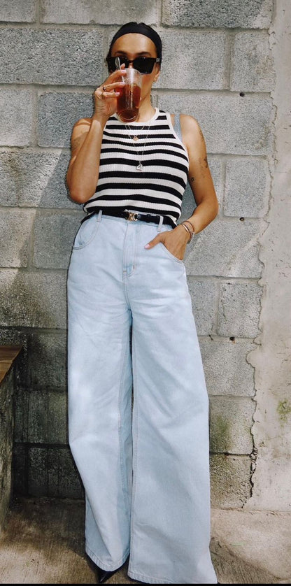 Calça Selena Jeans Claro