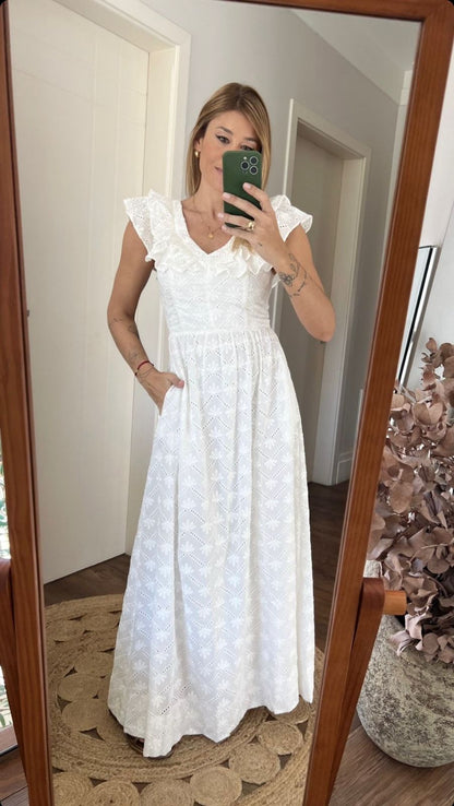 Vestido Analise Laise Branco