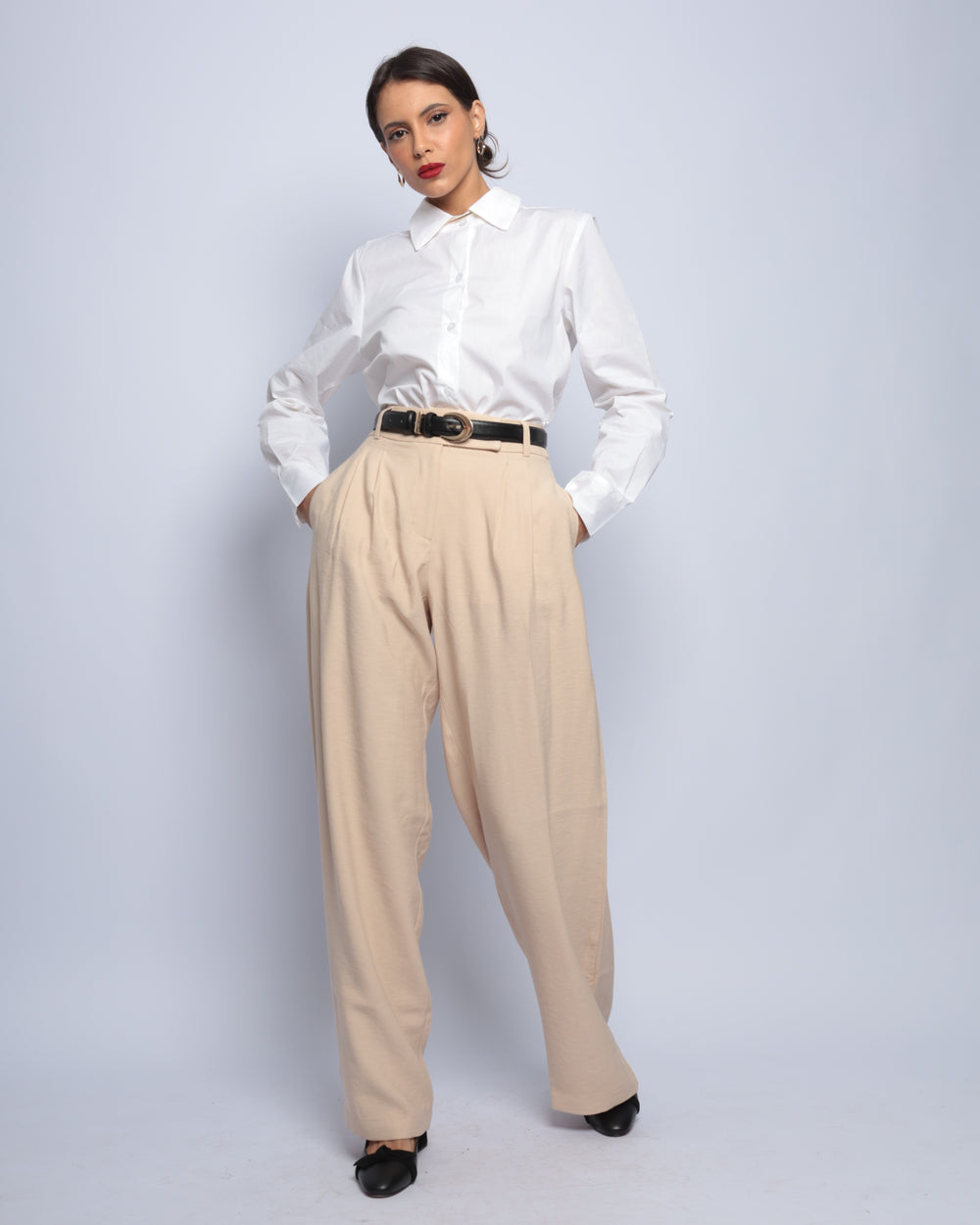 Camisa Oversized Tricoline Pat