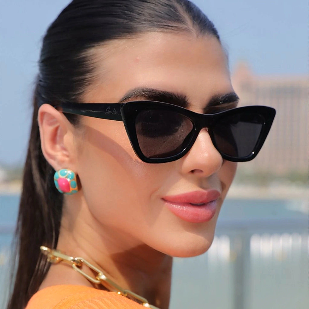 Óculos de Sol Blogger Chloé - Preto