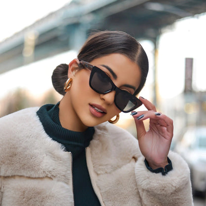 Óculos de Sol Blogger Chloé - Preto