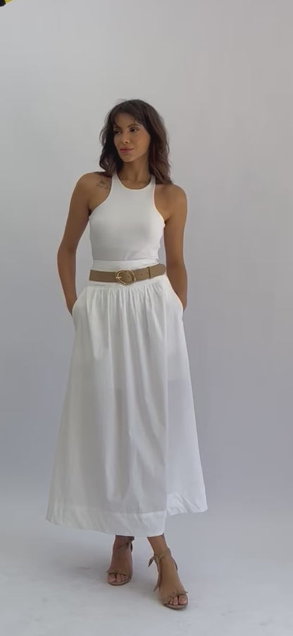 Saia Julie Algodão