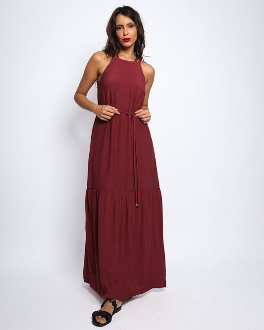 Vestido Ágata Bordô