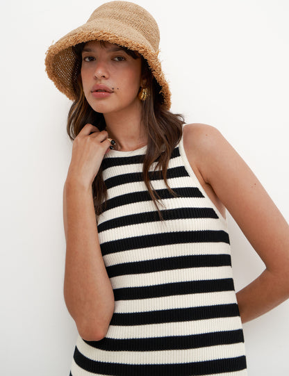 Vestido Marbella Listra Preto